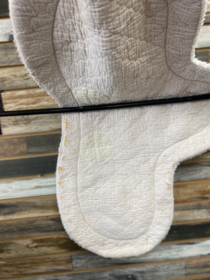 USED Wilkers Fleece Contour Pad Full White