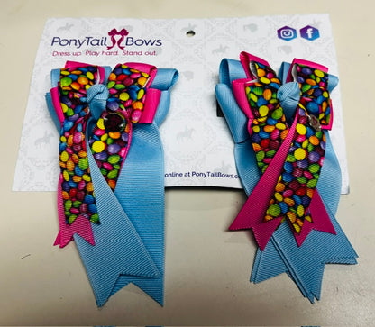 Pony Tail Bows - Candies