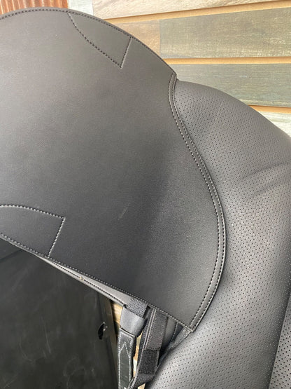 USED Wintec Australian Saddle 16" Black w/ Rosegold Stitching
