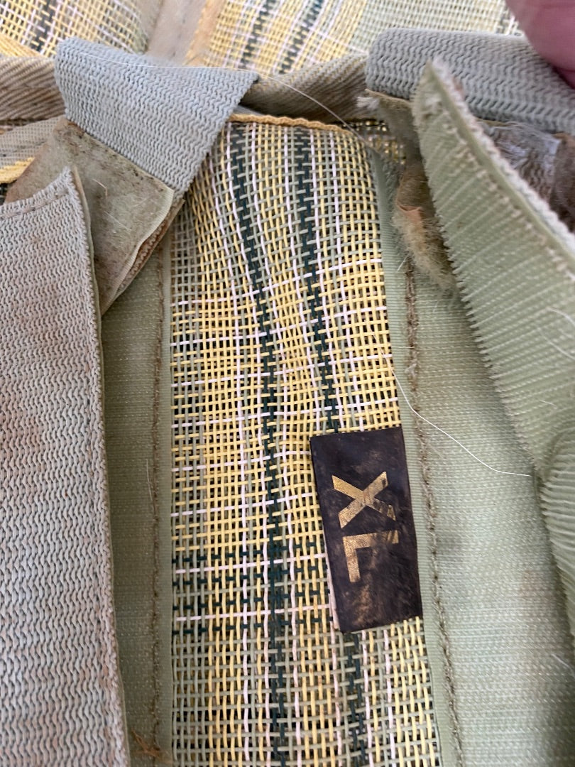 USED Kensington Mini Sheet XL Mini Yellow/Green Plaid