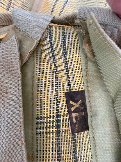 USED Kensington Mini Sheet XL Mini Yellow/Green Plaid