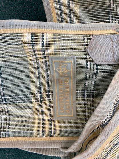 USED Kensington Mini Sheet XL Mini Yellow/Green Plaid