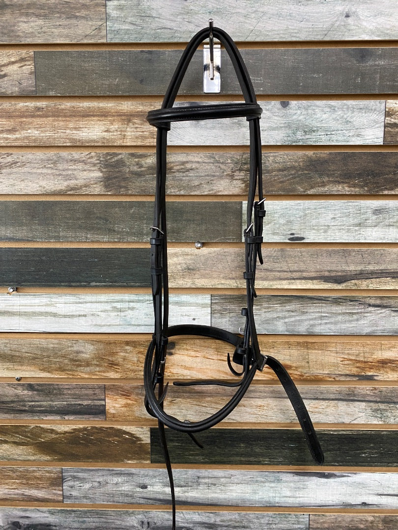 USED  Leather Bridle Horse Dark Oil