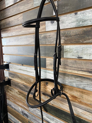 USED  Leather Bridle Horse Dark Oil