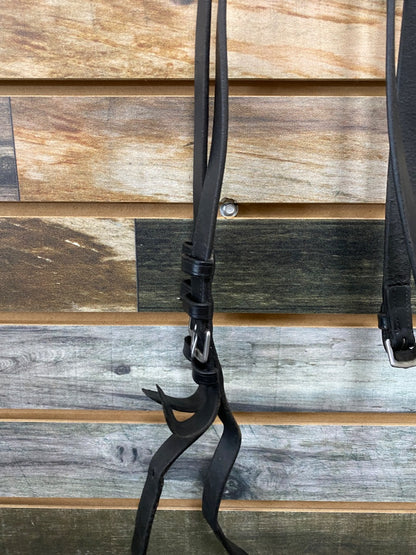 USED  Dressage Reins  Black