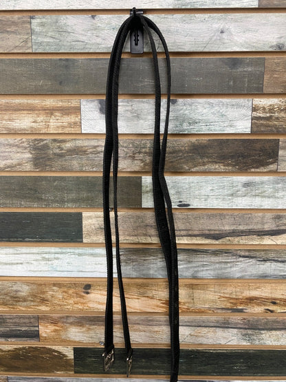 USED  Nylon Stirrup Leathers  Black