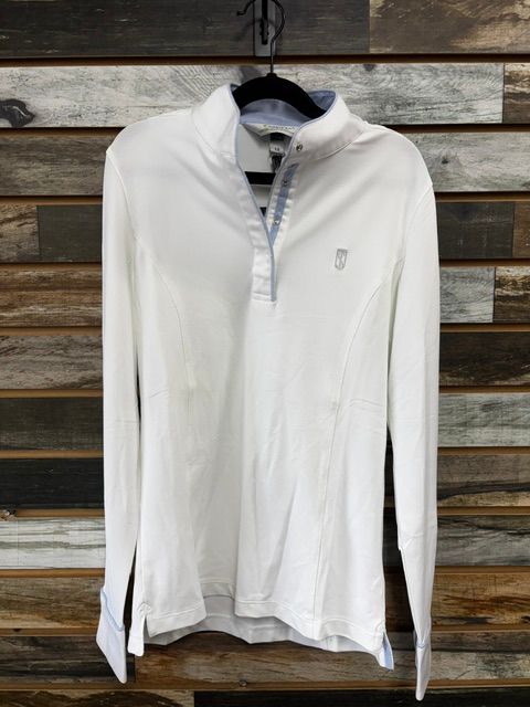 NWT Tredstep long sleeve show shirt XS White