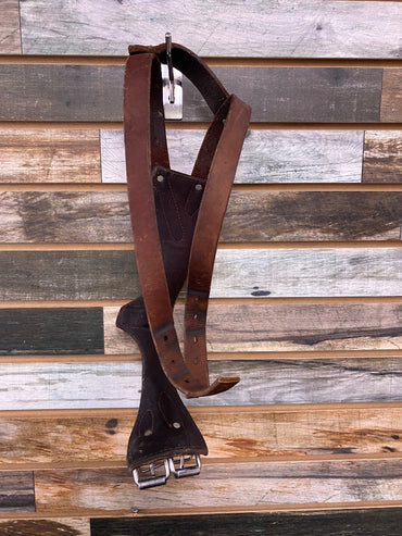 USED Weaver Miracle Cribbing Collar Horse Brown