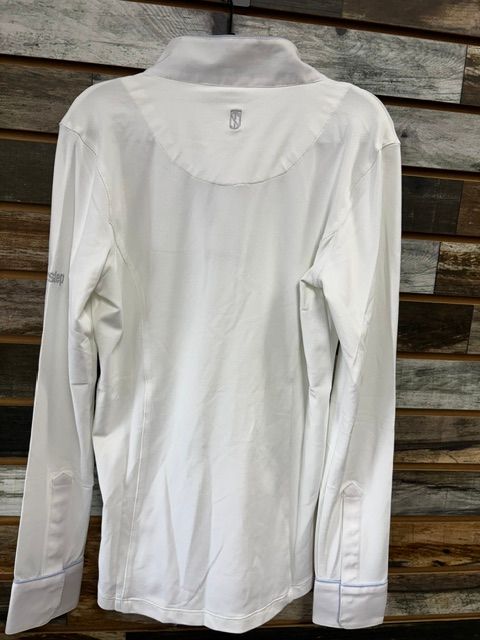 NWT Tredstep long sleeve show shirt XS White