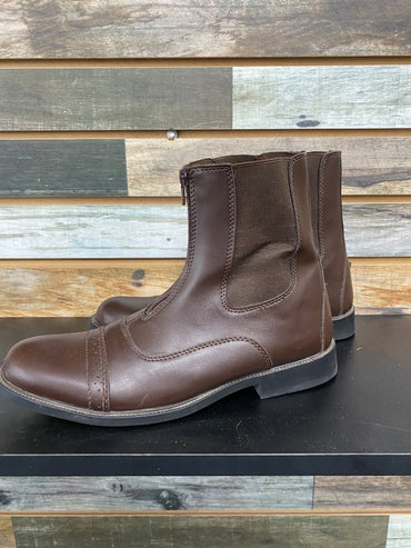 USED Lets Ride Ladies Paddock Boots 11 Brown