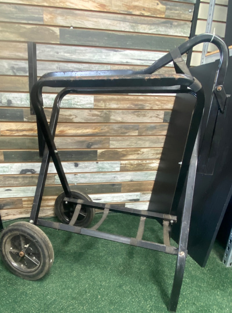 USED  Rolling Saddle Stand  black