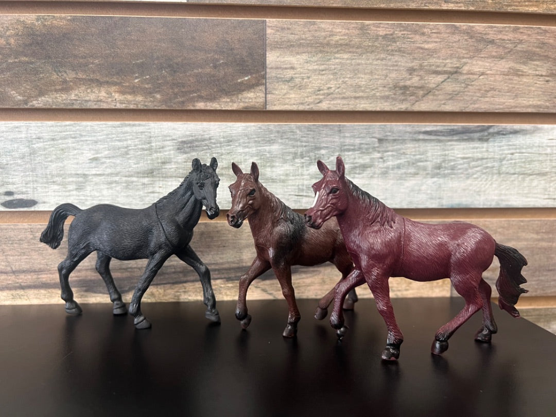 USED Greenbrier Horse Toy Set 3 Piece