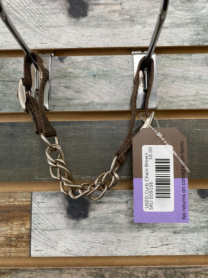 USED  Curb Chain  Brown