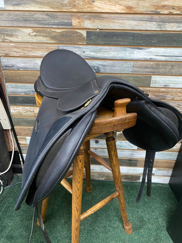 USED Black Wintec English Saddle