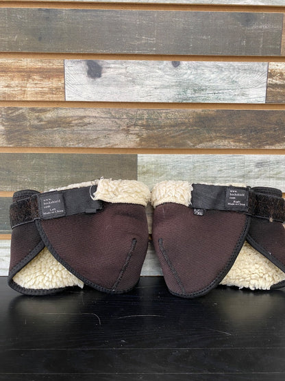 USED Hockshield Hock Boots L/XL Black