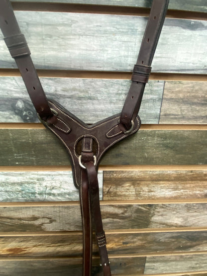 USED Aramas 3 Point Breastplate Horse Brown