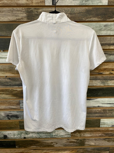 USED Ariat Pro Series Ladies Show Shirt Large White