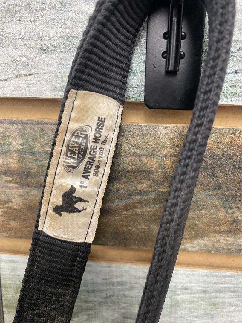 USED Weaver Nylon Halter Average Black