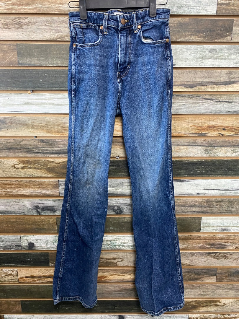 USED Wrangler High Rise Boot Cut 25/32