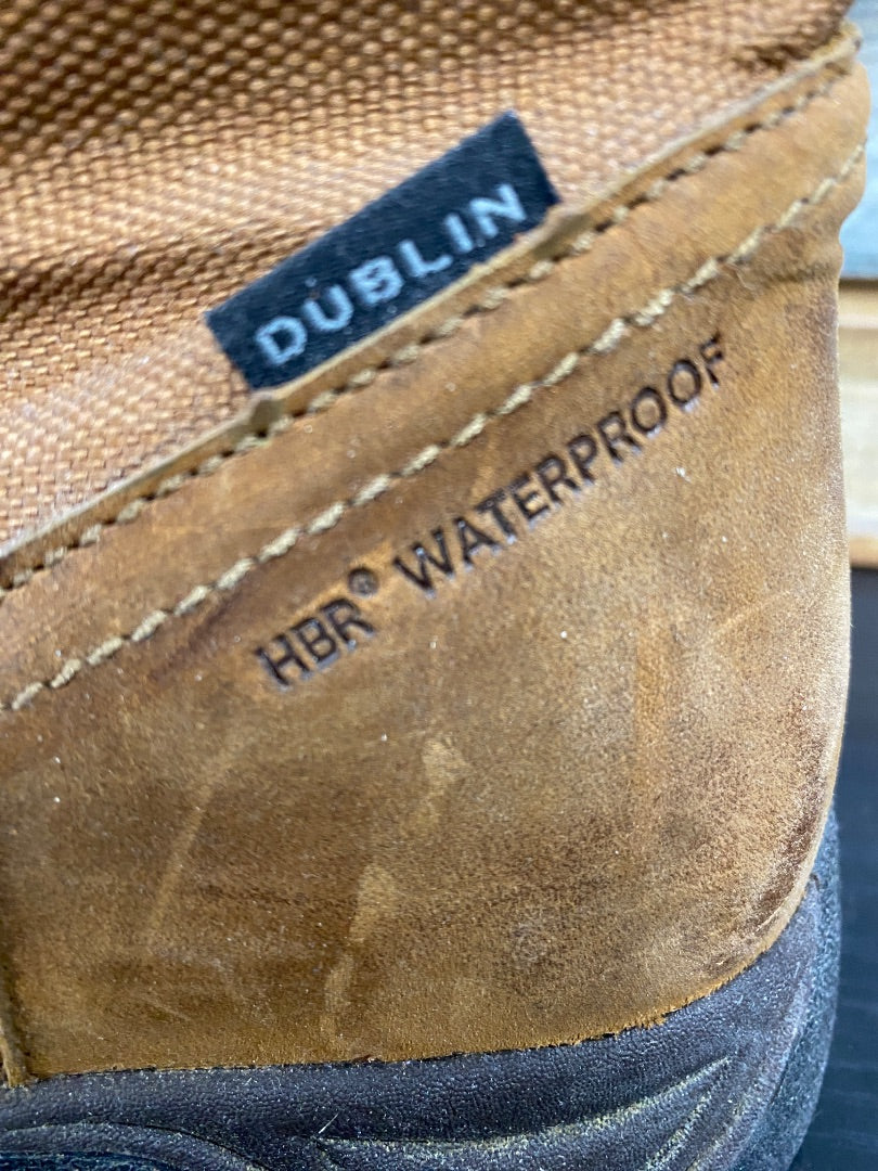 USED Dublin Ireland Riverboots 8 Light Brown
