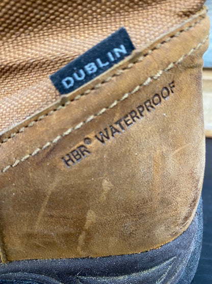 USED Dublin Ireland Riverboots 8 Light Brown
