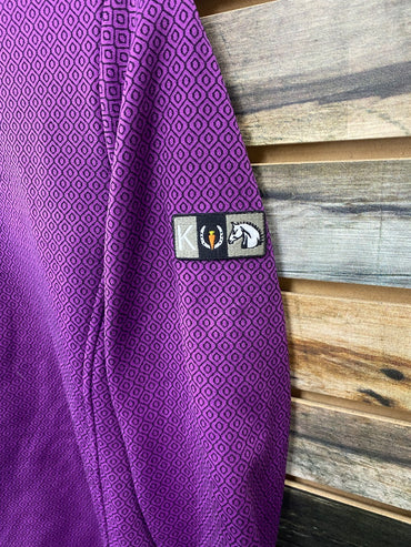 USED Kerrits Fleece Jacket Medium Purple