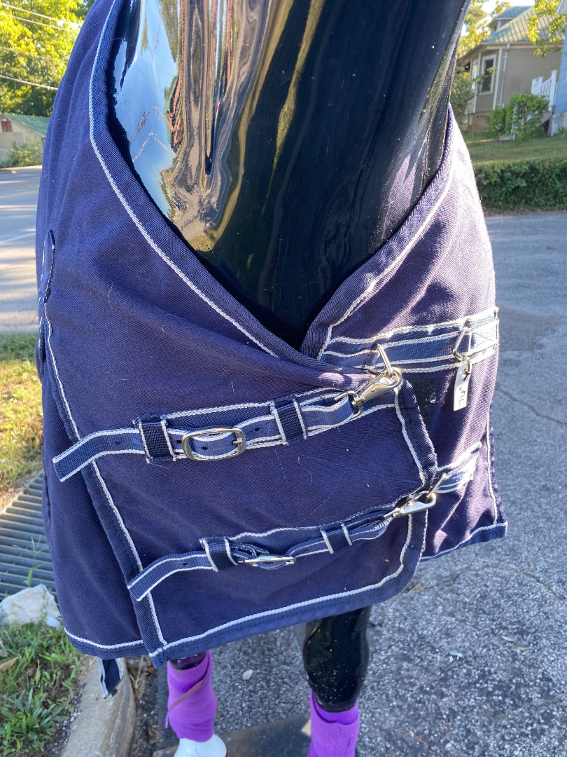 USED OHP Johnson's Horses Stable Sheet 76"