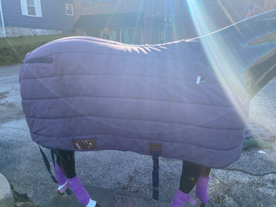 USED Schneiders Adjustafit Heavy Weight Blanket 82"