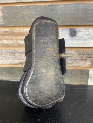 USED Roma Tendon Boots Full Black