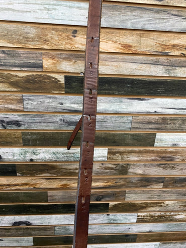 USED  Youth English Stirrup leathers 40" Havana