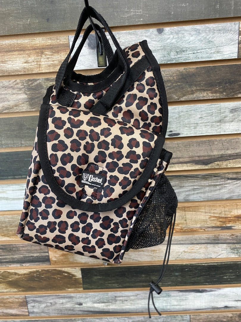 USED Cashel Insulated Lunch/Bottle Trail Bag  Cheetah