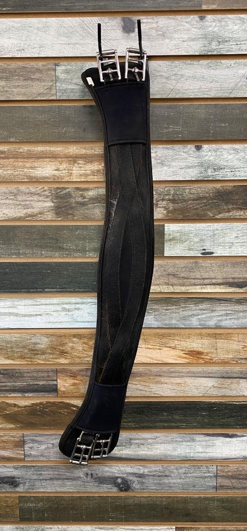 USED Ovation Memory Foam Dressage Girth 30" Black