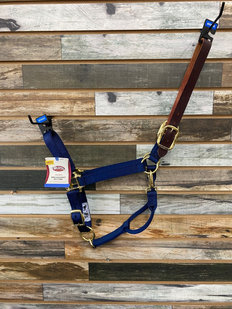 USED Weaver Breakaway Halter Average Navy