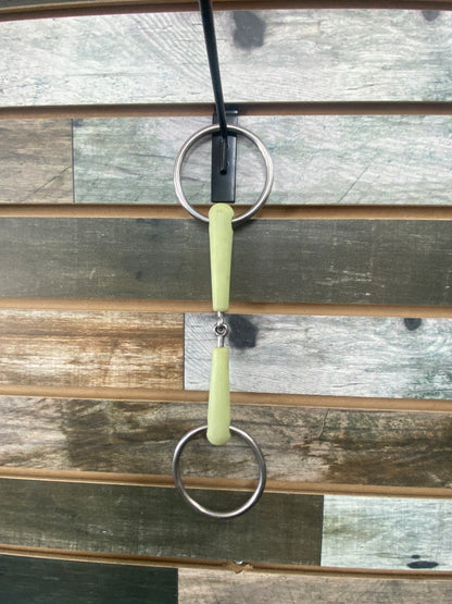 USED  Rubber Mouth Snaffle 6"
