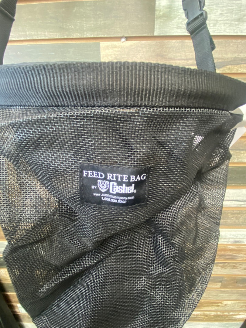 USED  Draft Over The Head Mesh Feed Bag