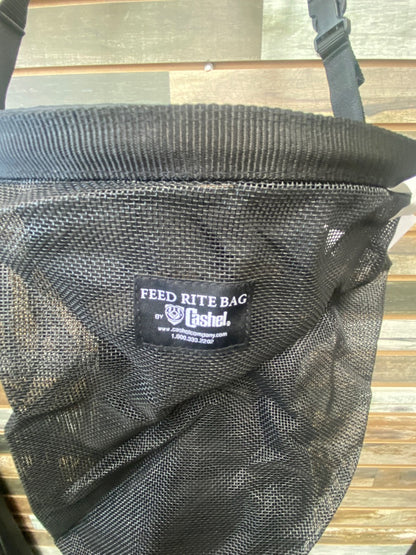 USED  Draft Over The Head Mesh Feed Bag