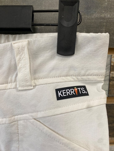 USED Kerrits Ladies Full Seat Breeches Small White
