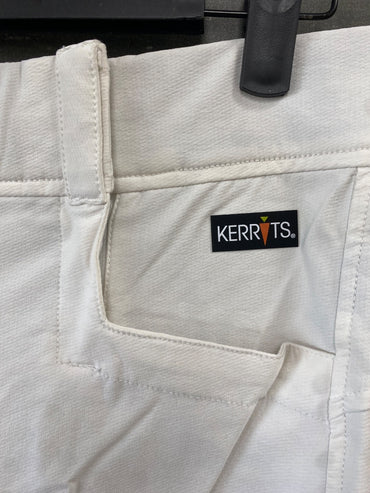 USED Kerrits Full Seat Breeches Medium White