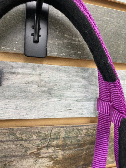USED Weaver Western Headstalls Pony Purple