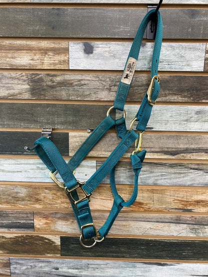 USED Weaver Teal Halter Average Teal