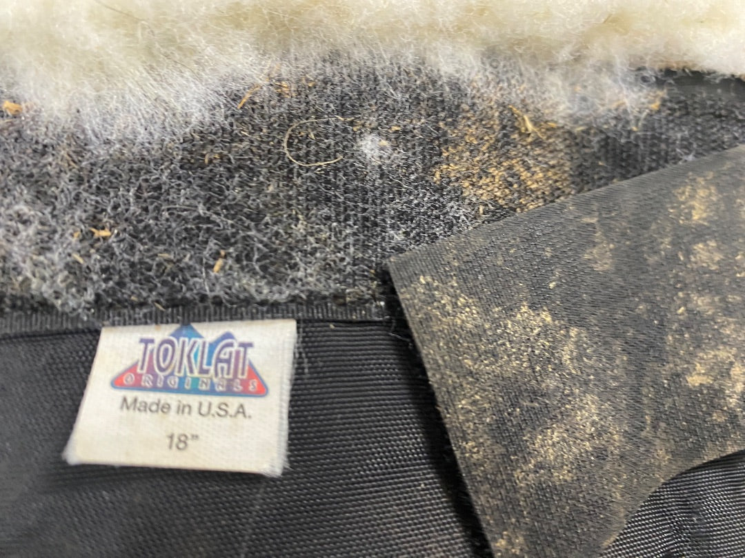 USED Toklat Fleece Shipping Boots Horse Black