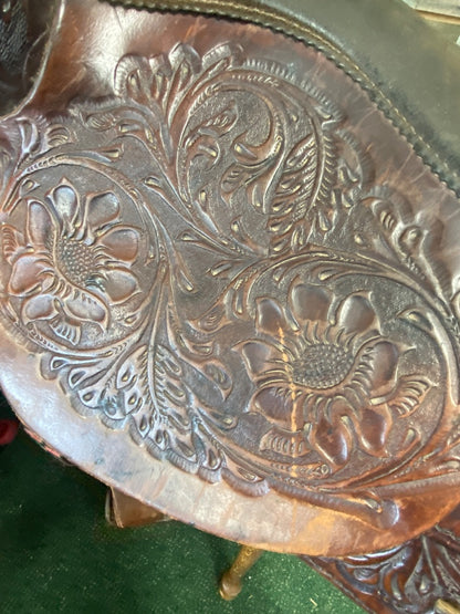 USED Circle Y Trail Saddle Dark Oil