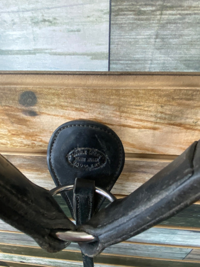 USED Double Creek Henry Miller Saddlery Endurance Trail Saddle 16" Black