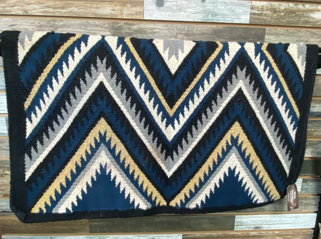 USED  Blanket Top Show Pad  Assorted Blue's and Black