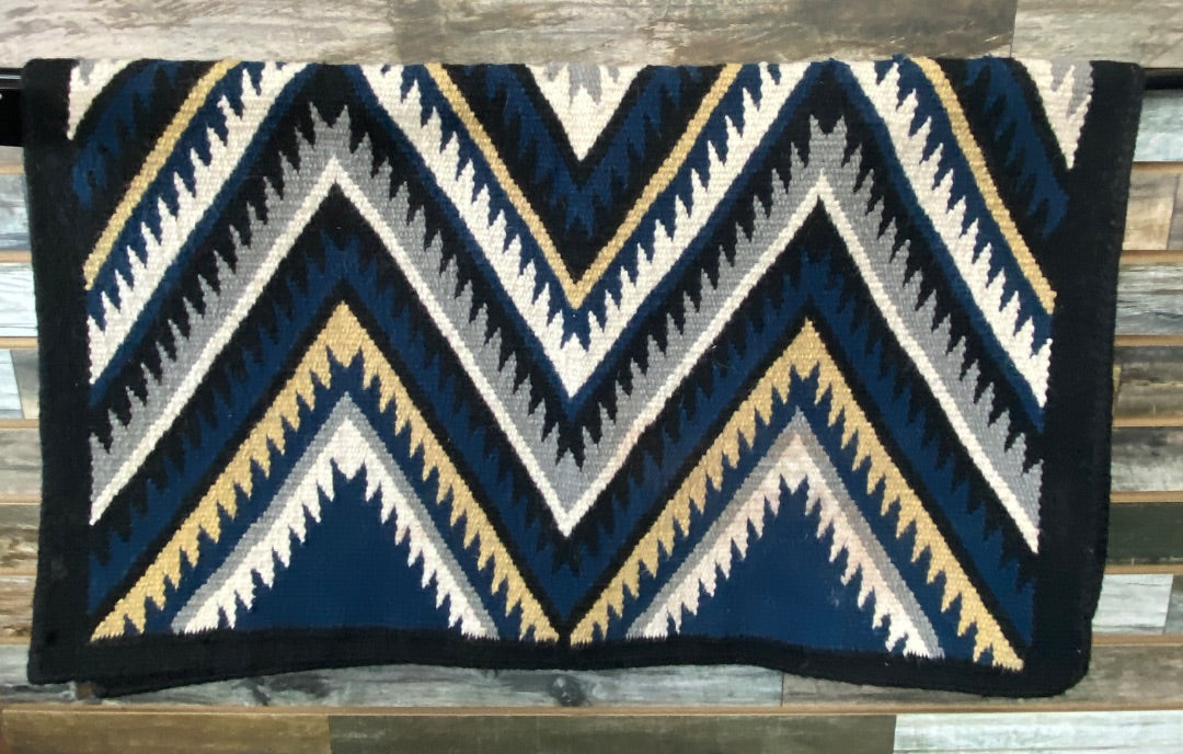 USED  Blanket Top Show Pad  Assorted Blue's and Black