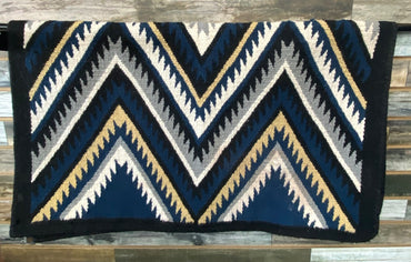 USED  Blanket Top Show Pad  Assorted Blue's and Black