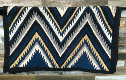USED  Blanket Top Show Pad  Assorted Blue's and Black
