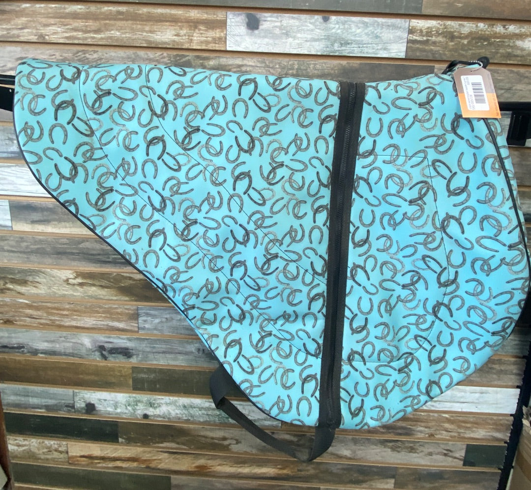 USED WOW English Saddle Carrier  Teal