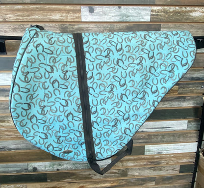 USED WOW English Saddle Carrier  Teal
