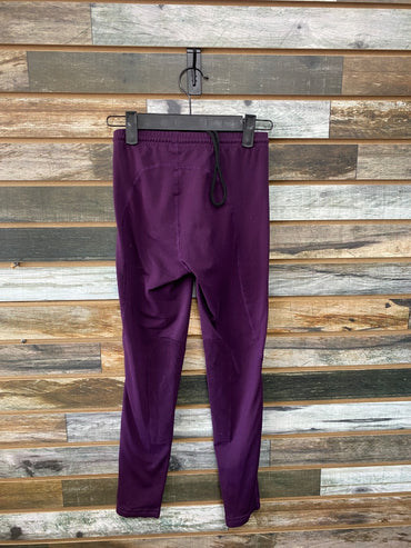 USED Kerrits Youth English Tights Youth Large Purple